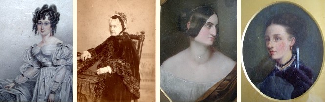 Young and old Ann Hudson, Fanny Hudson and Maria Ann Hudson