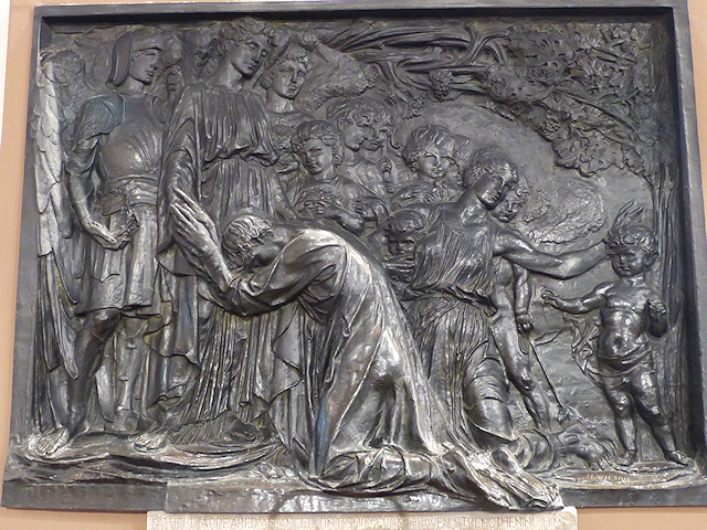 St Martin's War Memorial sculpture